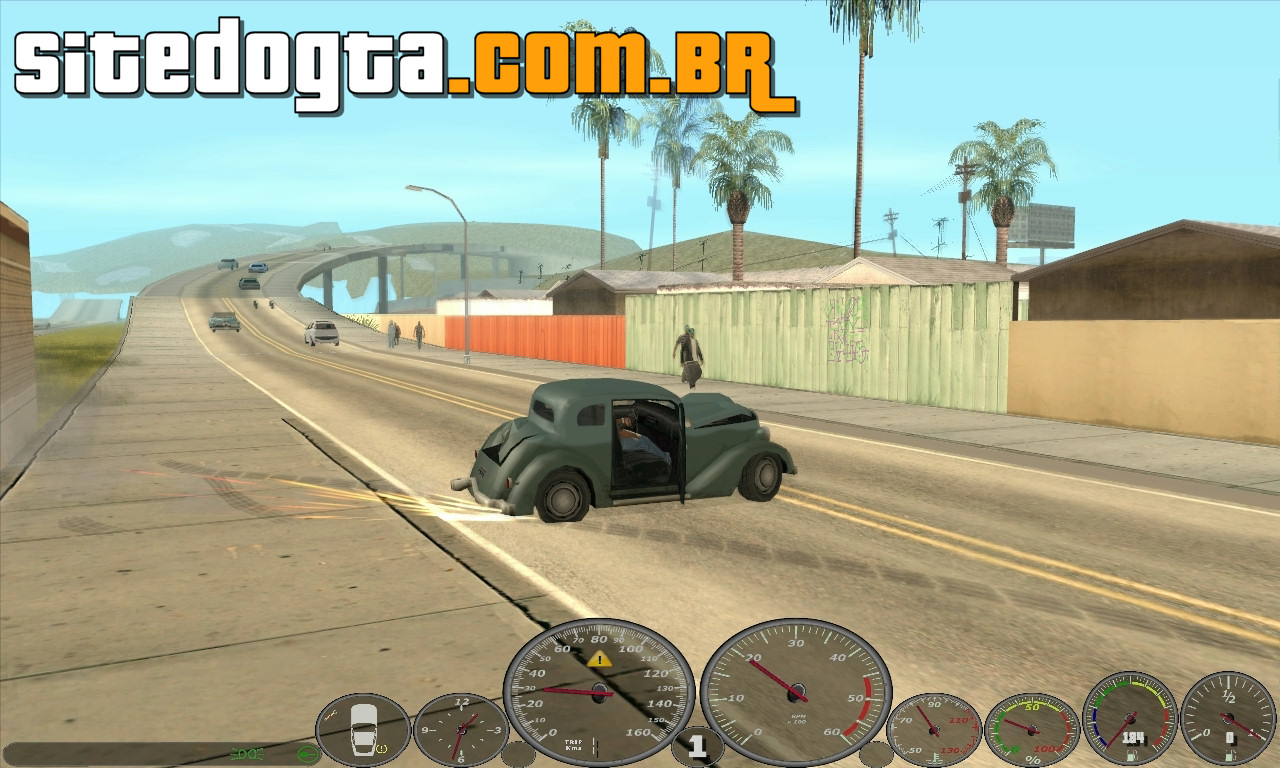 Mod 'Memphis Speedometer' para GTA San Andreas Site do GTA